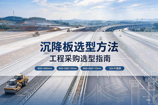 忻府沉降板选择方法