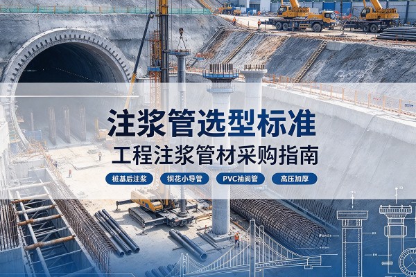 忻府注浆管选型标准
