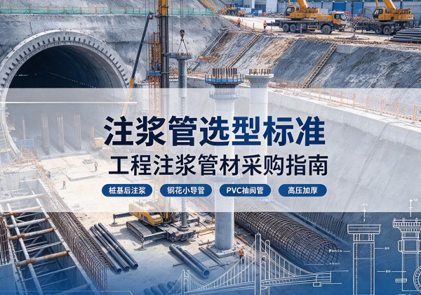 忻府注浆管选型标准